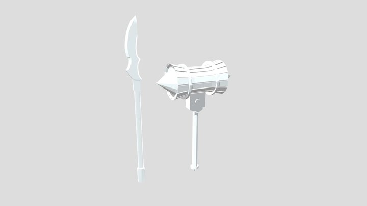 Armas medievales 3D Model