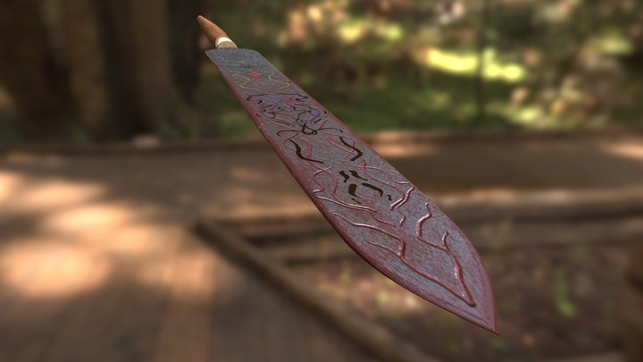 The Old Spears 3D Model