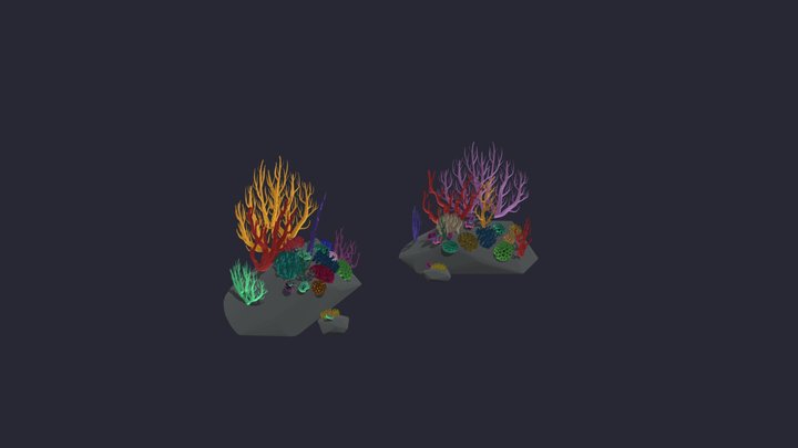 Corals by Rayaa 3D Model