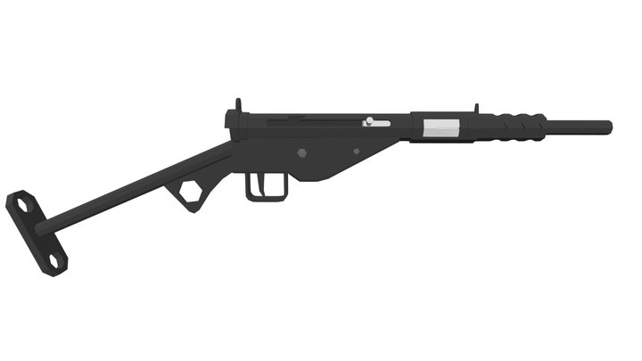 Sten MKII 3D Model