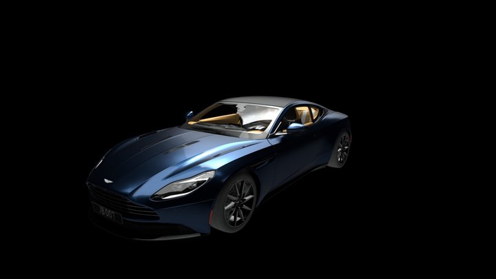 2019 Aston Martin DB11 AMR – Modello 3D gratuito STL