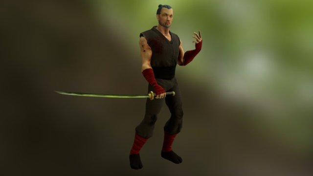 Hachiro the Eighth Son 3D Model