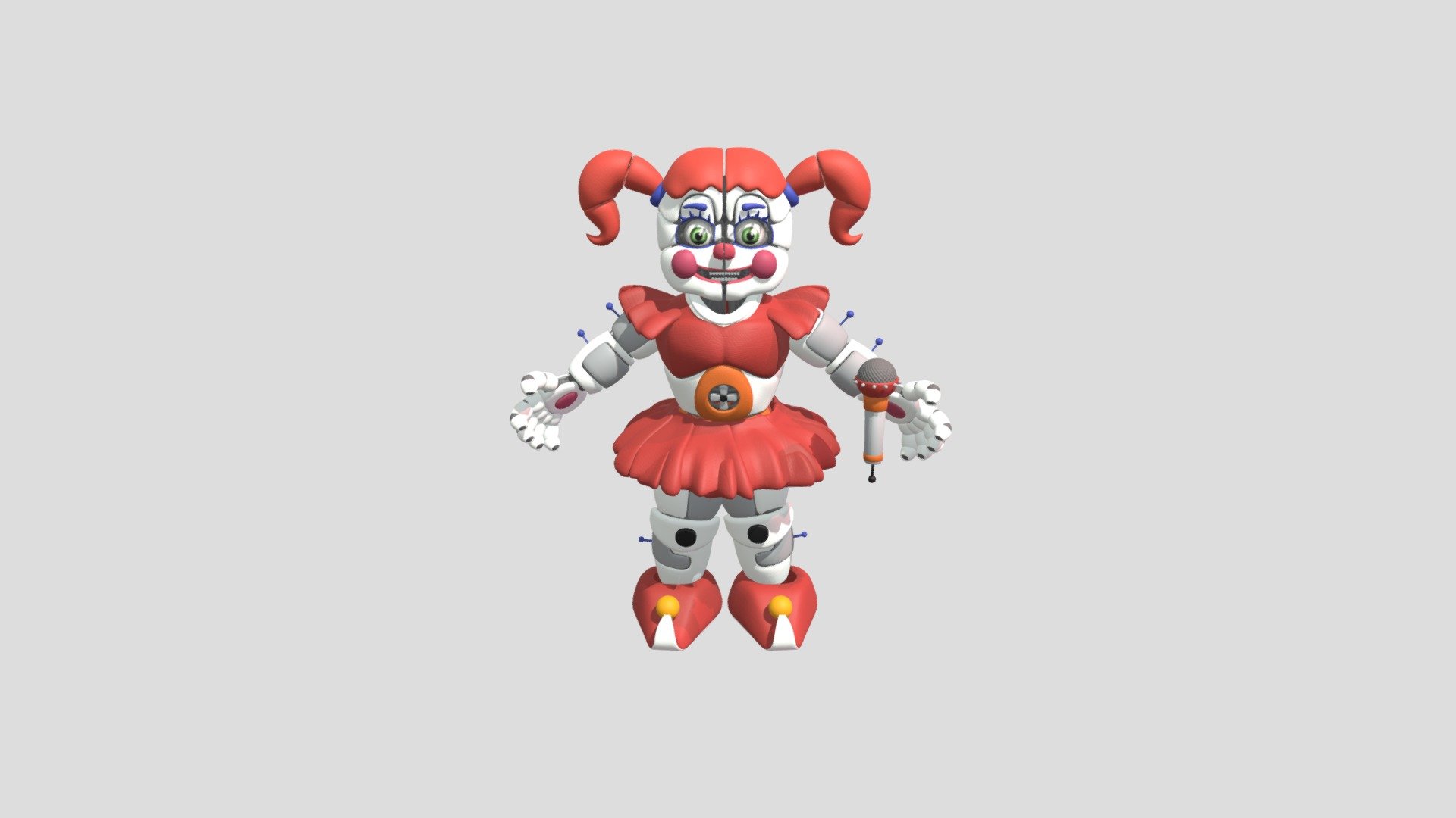 Circus Freddy V.2 - 3D model by Descrox (@Descrox) [e8b9281]