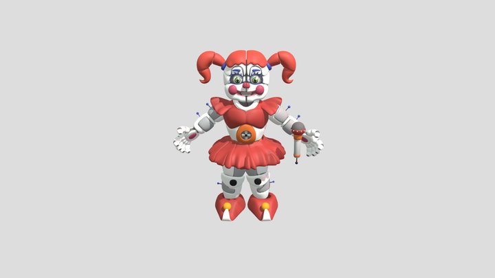 CIRCUS BABY PORT 3D Model