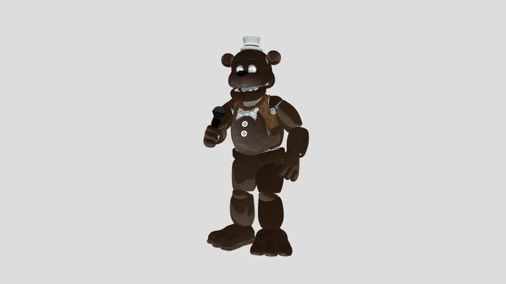 Movie Fredbear 3D Model