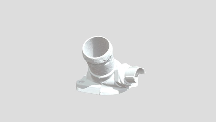 Rusty Thermostat Hosuing MetroX 3d scan 3D Model
