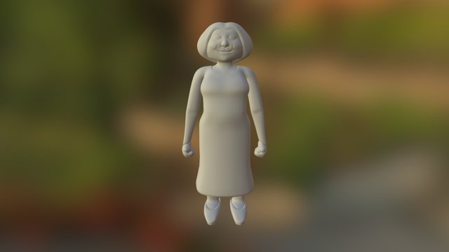 Primer personatge 3D Model