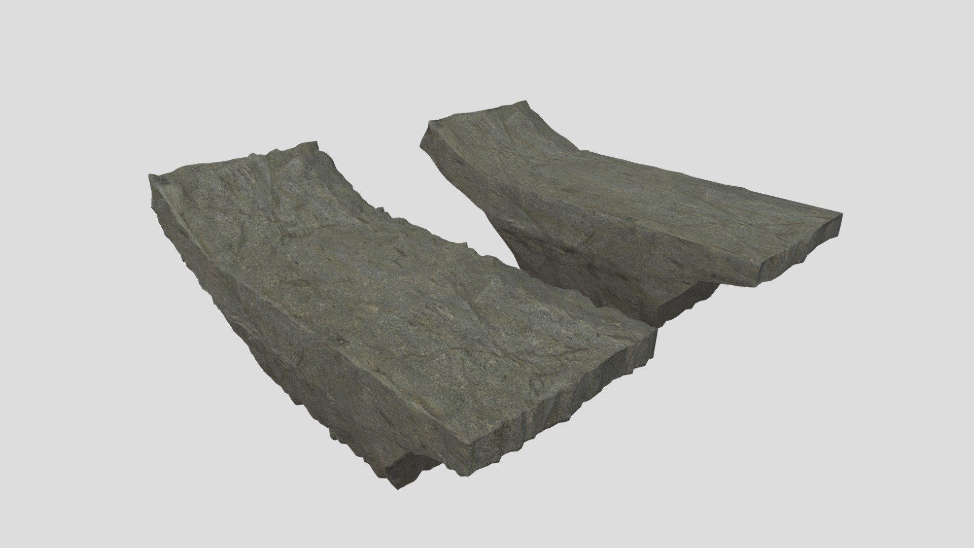 Stone flowstone rock - 3D model by cha-xiao-shi [b4179a7] - Sketchfab