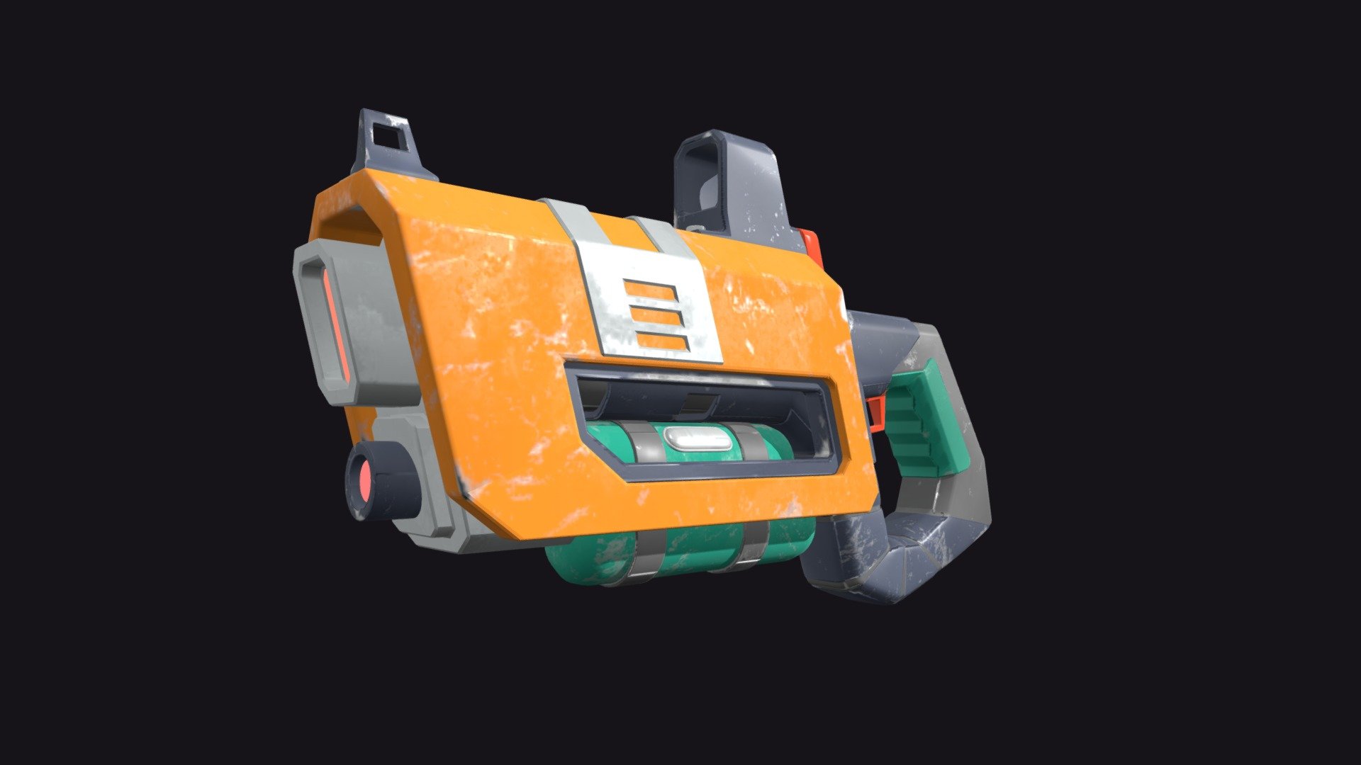 Laser Gun - Download Free 3D model by Ndevisuals (@Wade23) [b417ad4 ...