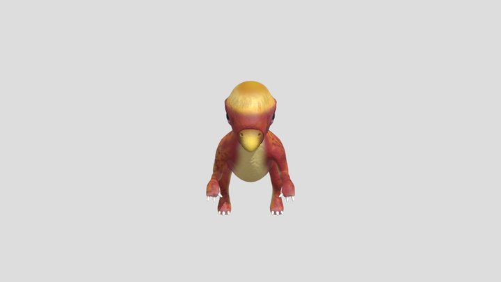 Pachycephalosaurus_Hi 3D Model