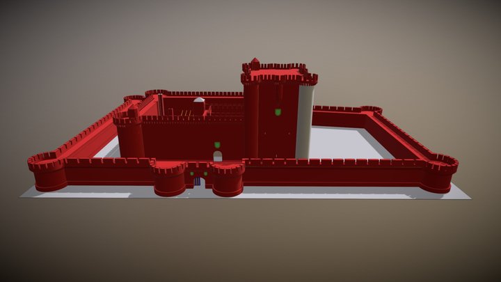 Castillo Canillas De Esgueva 05 07 2021 3D Model