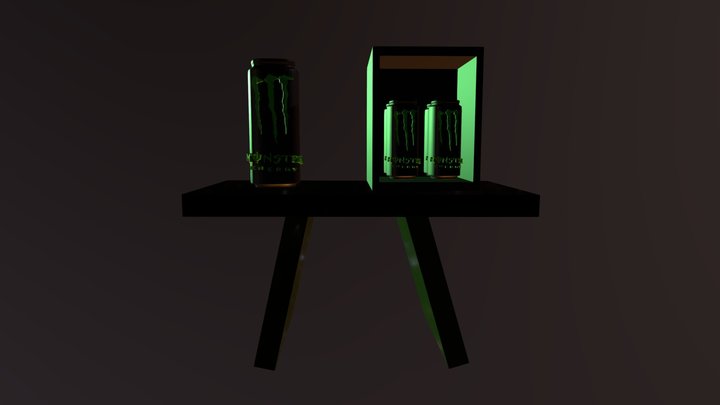 Monster energy Gustavs 12 3D Model