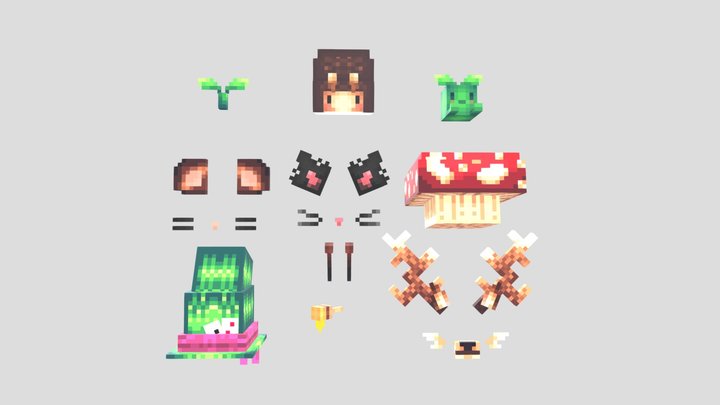 Forest Tidings | Hat Cosmetics 3D Model