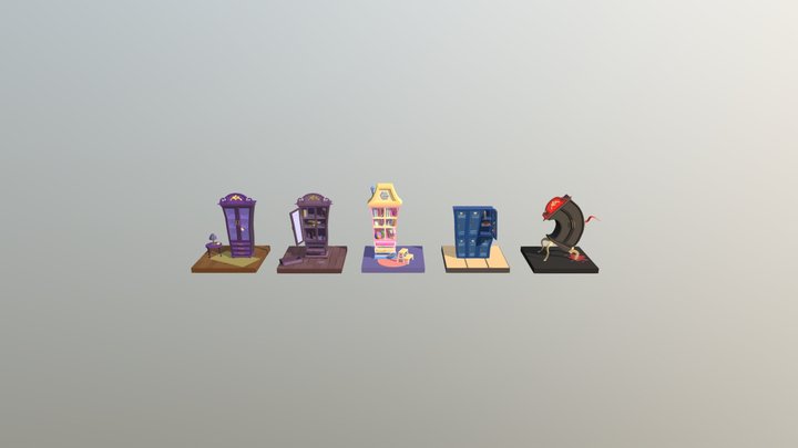 Secondary forms 3D Model