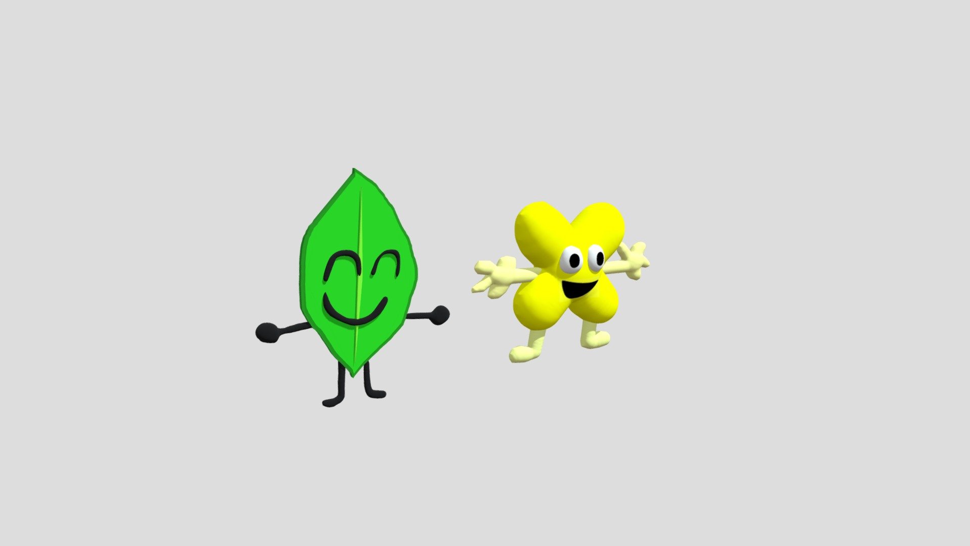 Leafy And X - Download Free 3D model by romyblox1234 [b4197b4] - Sketchfab