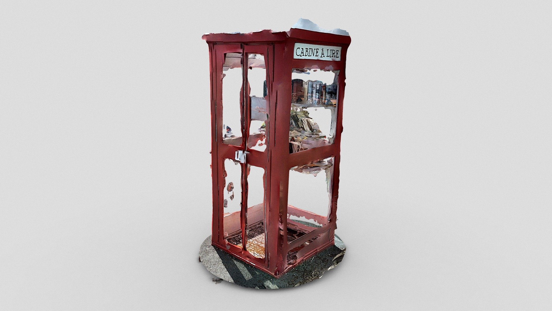 "Reading booth" (Scaniverse)