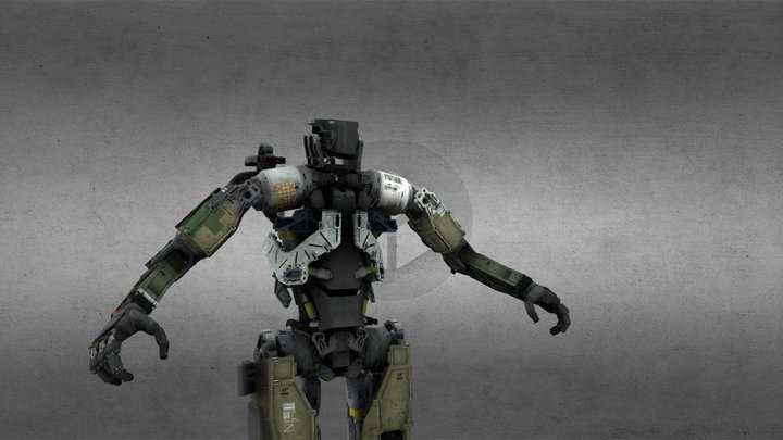 Cod C6 Robot Model 3D Model