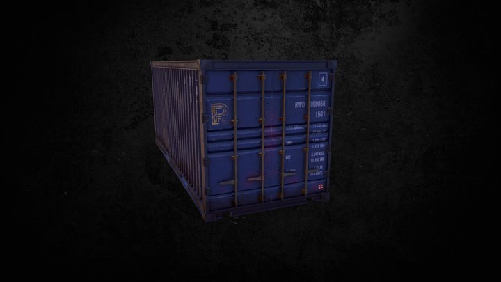 Rookies Weekly Drills 056 - #ShippingContainer 3D Model