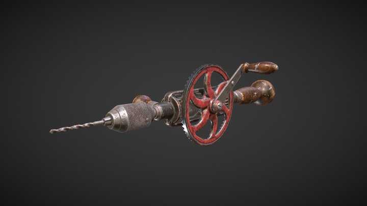 Millers Falls No. 980 Drill [DAE GAP Assignment] 3D Model
