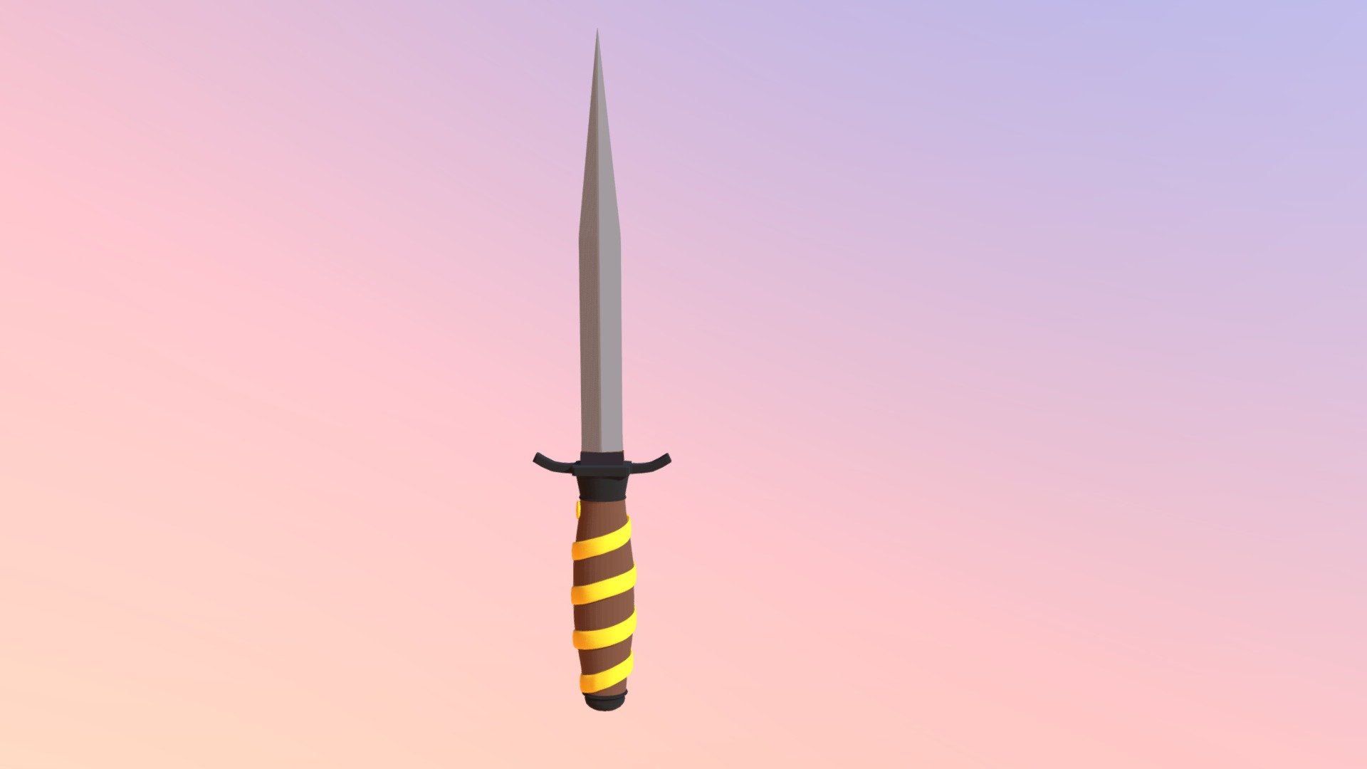 Dagger - 3D model by ajgoreq12 [b41c601] - Sketchfab