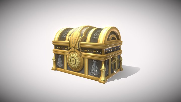 Loot Box 3D Model