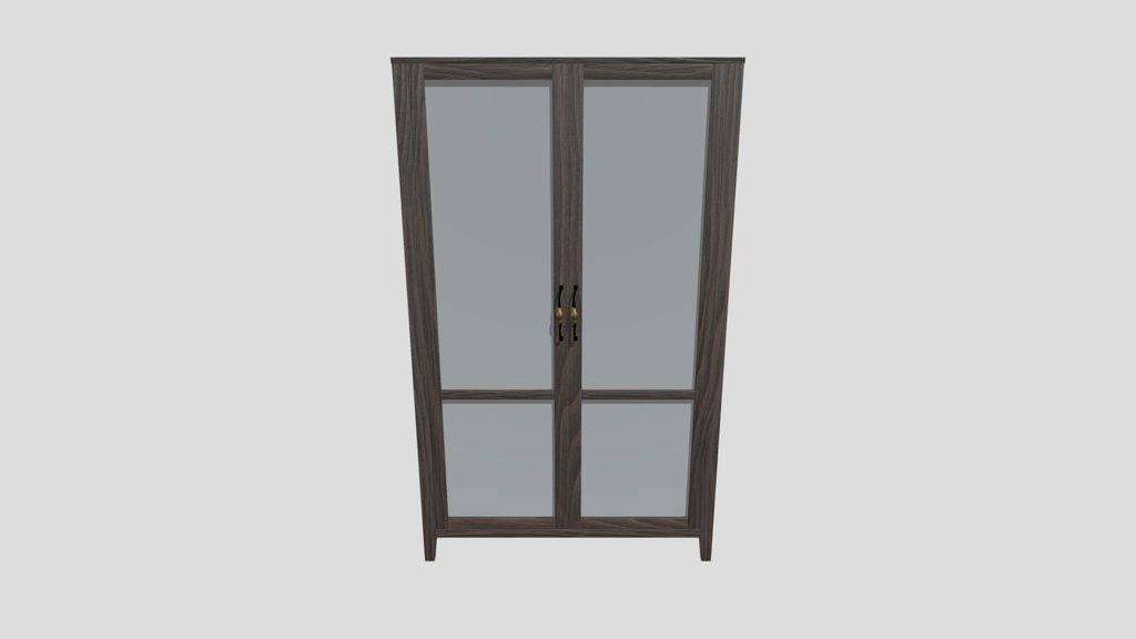 Folsom Glass Storage Cabinet