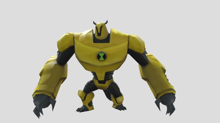 ArmoDrillo 3D Model