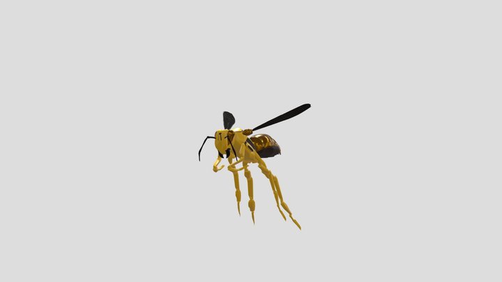 One Way : bee 3D Model