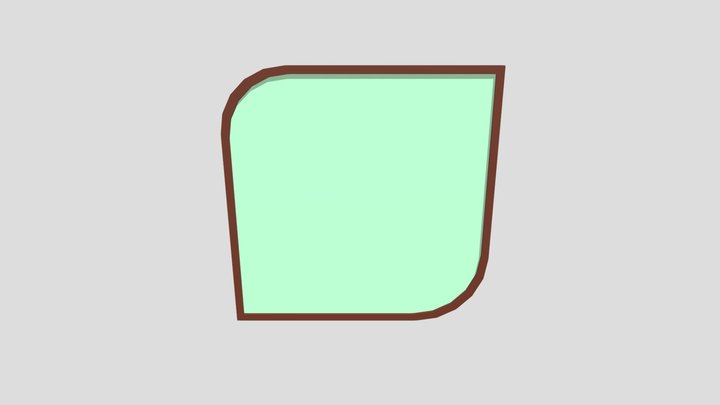 Low Poly Display 3D Model