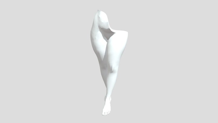 Legs-walking 3D Model