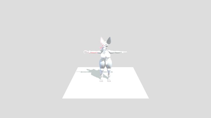 Fem Foxy_ Release 3D Model