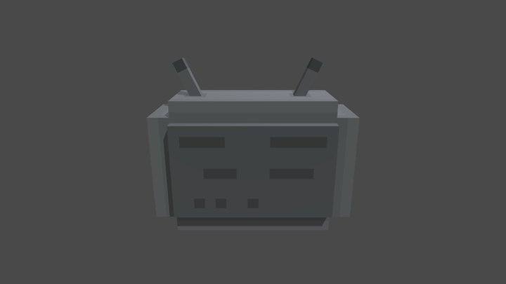 Television 3D Model