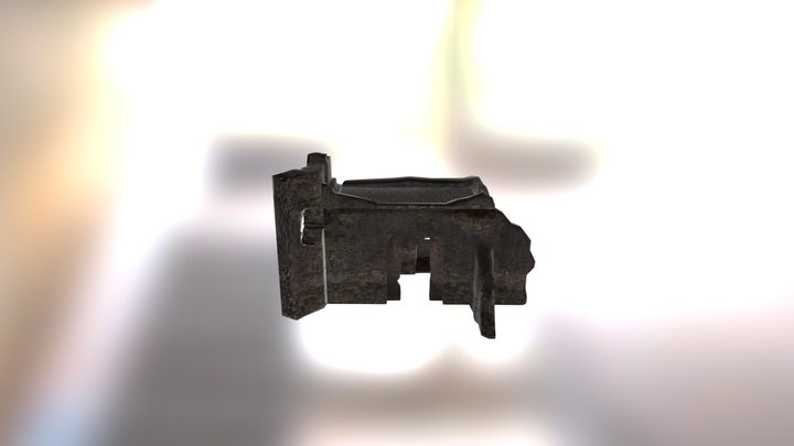 Medieval Ruin Building – Free 3D Model STL