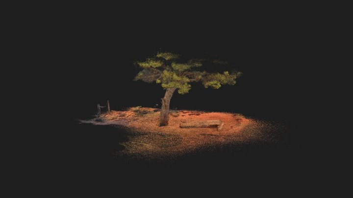 Cable Mountain Tree (Cleaned) 3D Model