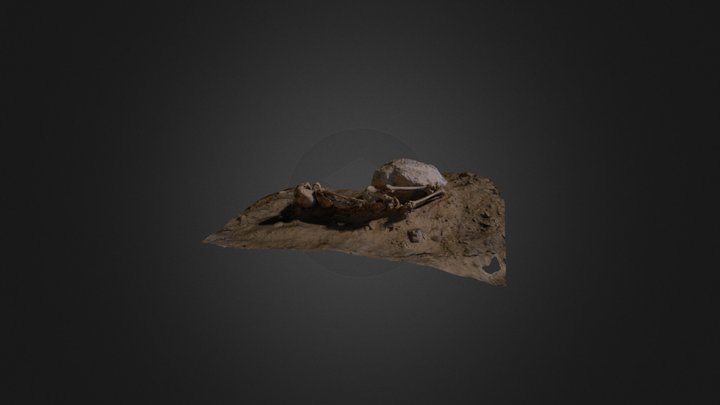 Sépulture : nécropole de Dendara 3D Model