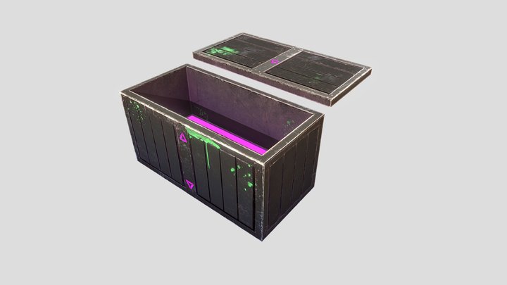 Alien Box 3D Model