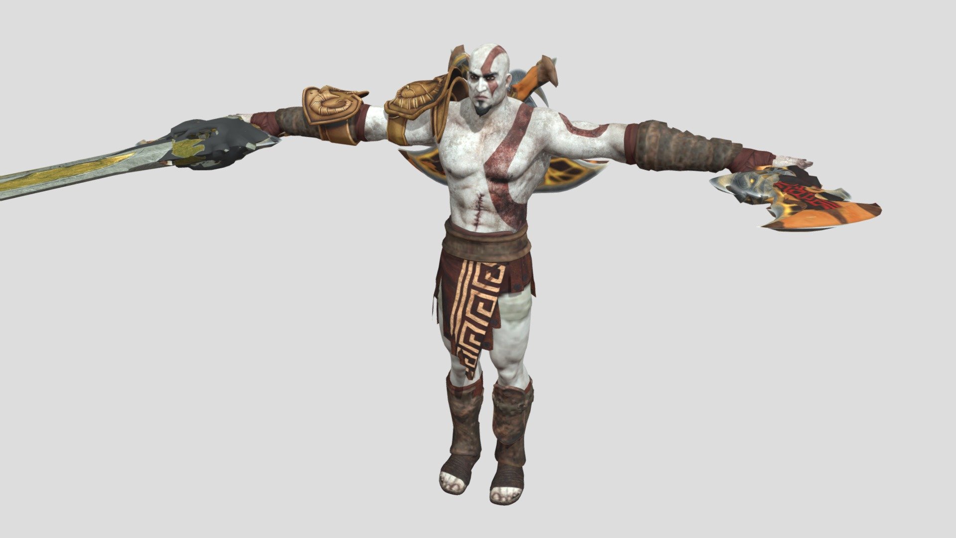 Kratos Gow3 - Download Free 3D model by LoveMeMore3 [b423214] - Sketchfab