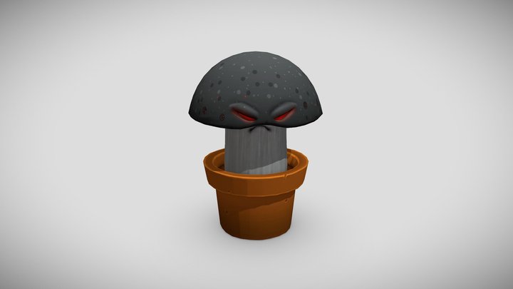 Doom shroom - PVZ Garden Warfare 2 – Modelo 3D gratuito STL