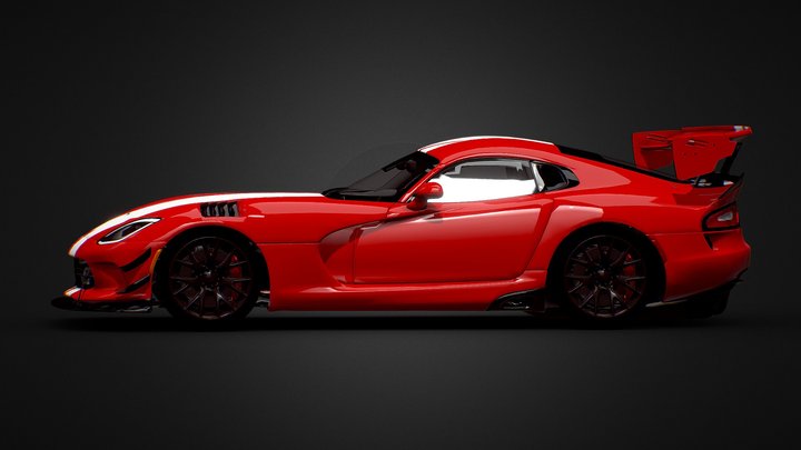 Dodge Viper SRT [Free] – Modello 3D gratuito STL