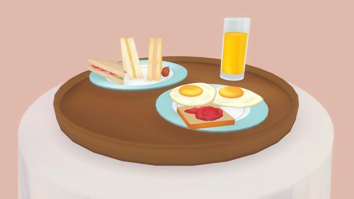 Breakfast 3D Model