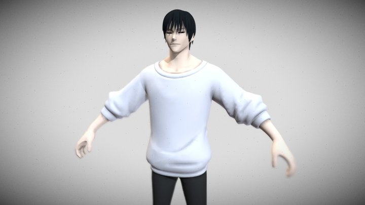 Jujutsu Kaisen - Toji Fushiguro 3D Model