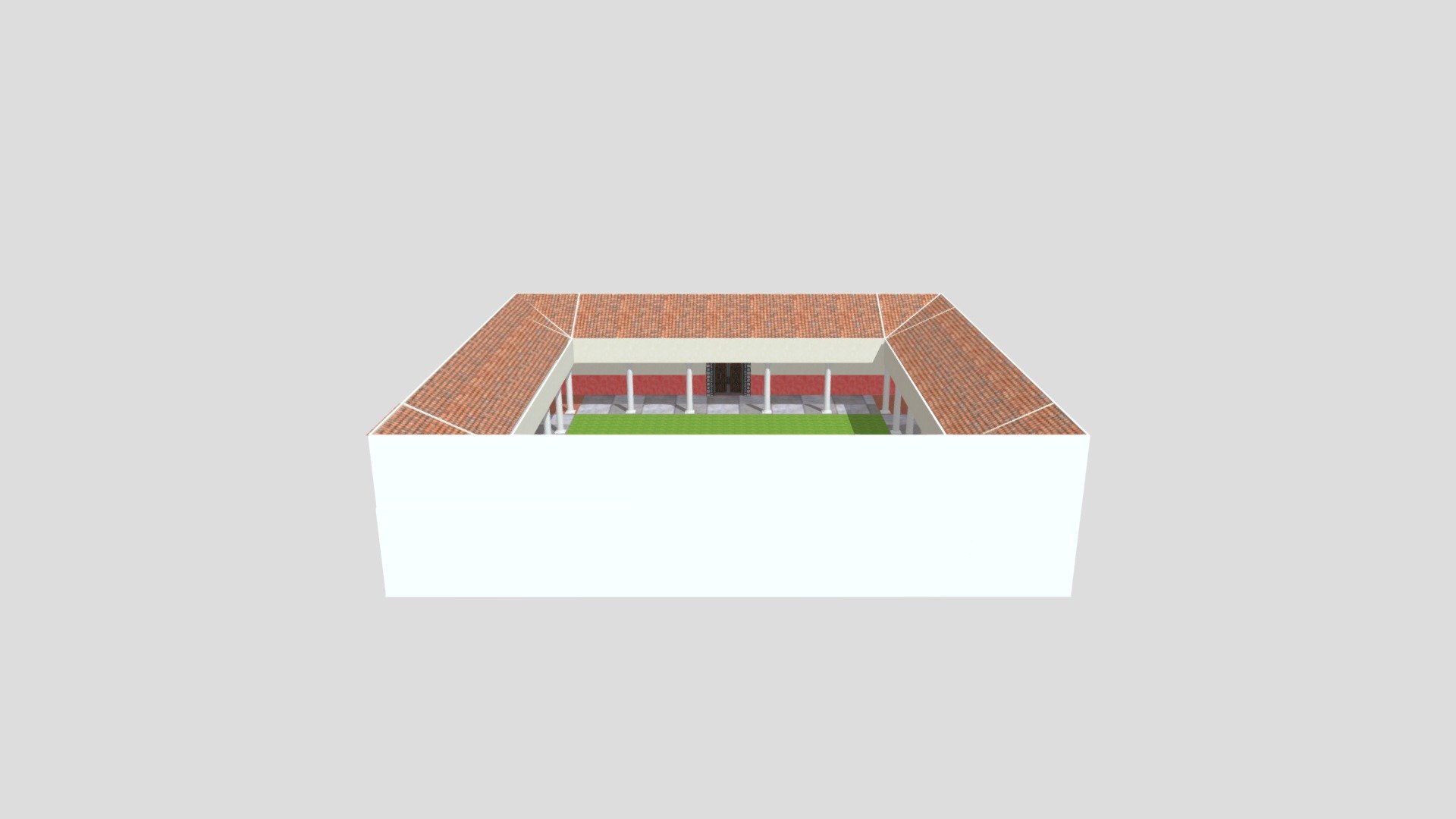 Roman Courtyard 11