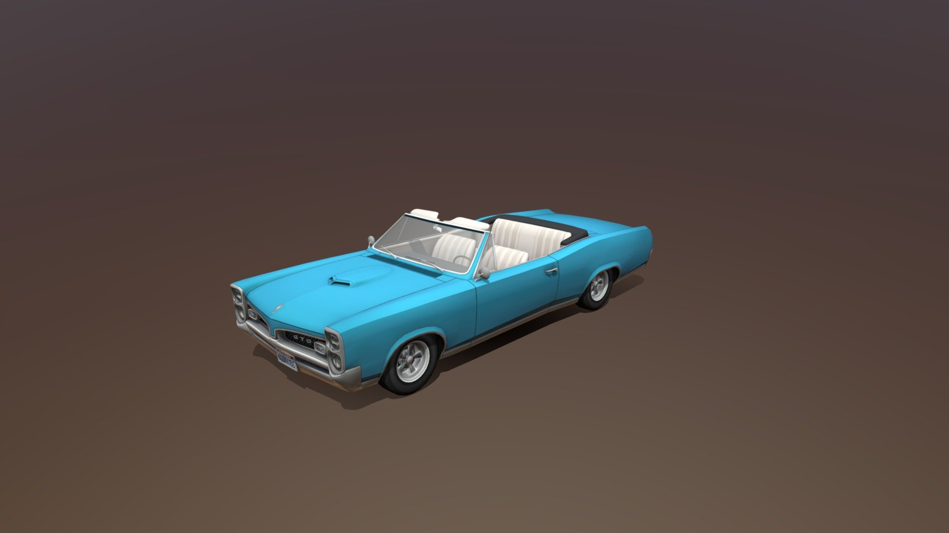 Pontiac GTO67 - 3D model by roundpx [b4240b4] - Sketchfab