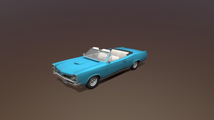 Pontiac GTO67 3D Model