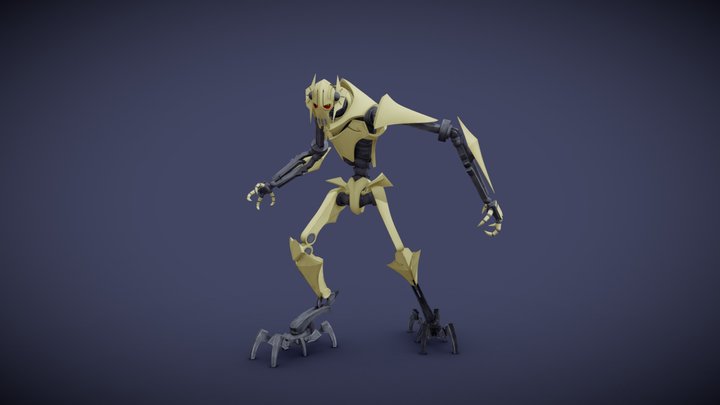 General Grievous (TCW 2008-2014) 3D Model