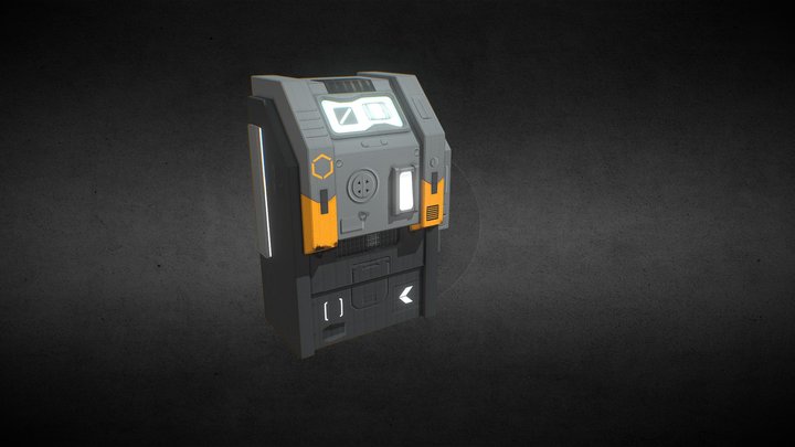 Console 3D Model