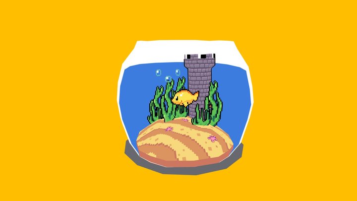 Rex's Aquarium 3D Model