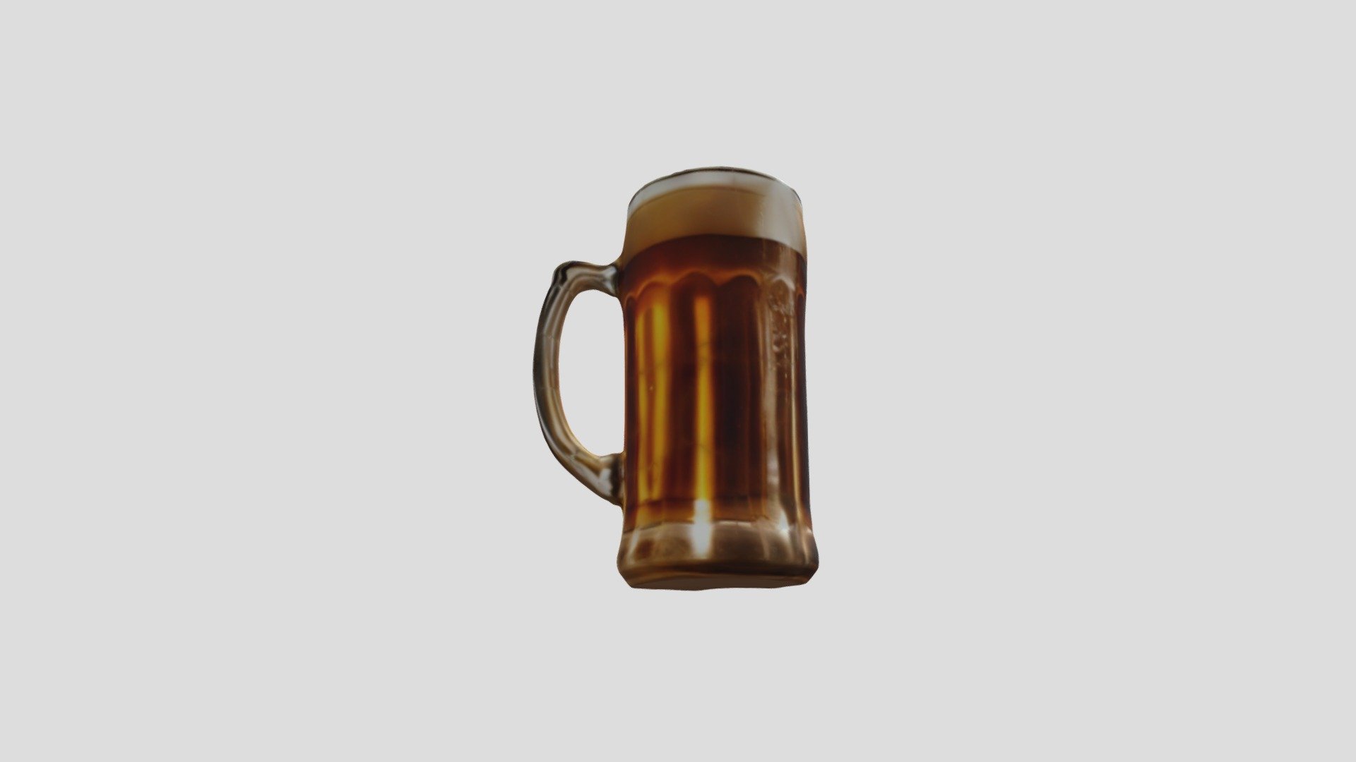 「ビール」3D Object (.glb) — Sketchfab embed 3D viewer