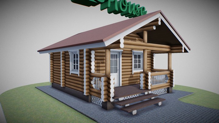 [phdoma.ru] Проект Истра [Wooden house] 3D Model