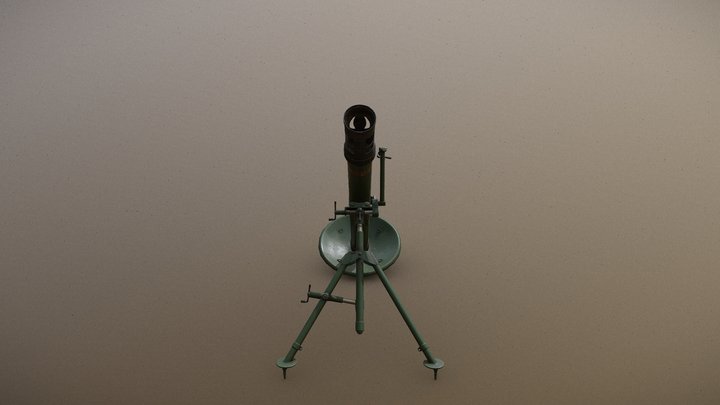 mortar 3D Model